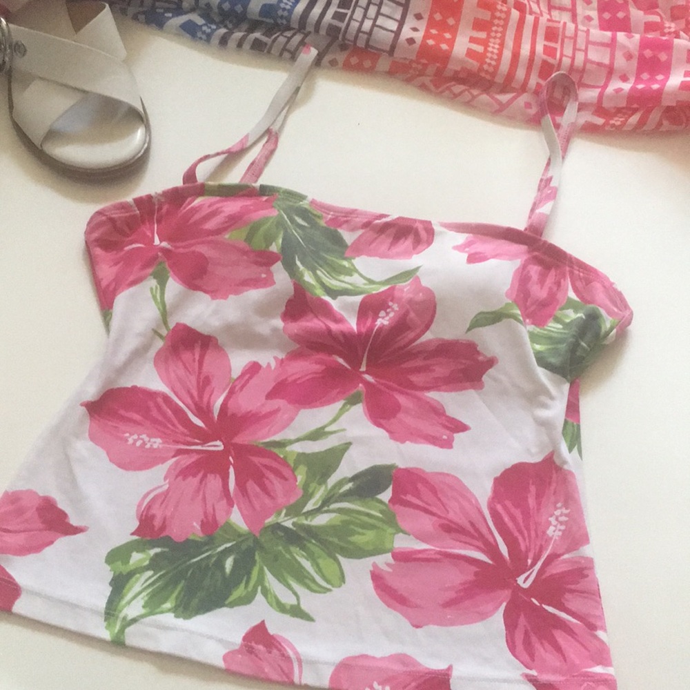 Summer Hibiscus Tankini & Bikini Bottoms